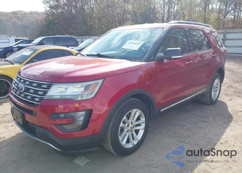 2016 Ford Explorer Xlt from USA, damaged, VIN 1FM5K7D89GGB01320